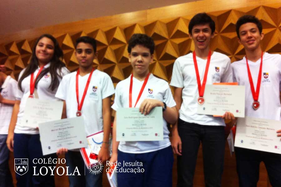 Olimpíada Mineira de Matemática premia alunos do Loyola