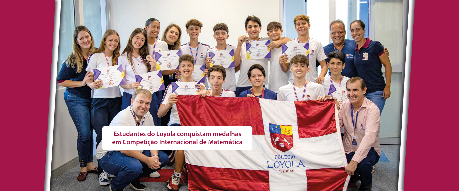 Estudantes do Loyola conquistam medalhas em Competição Internacional de Matemática