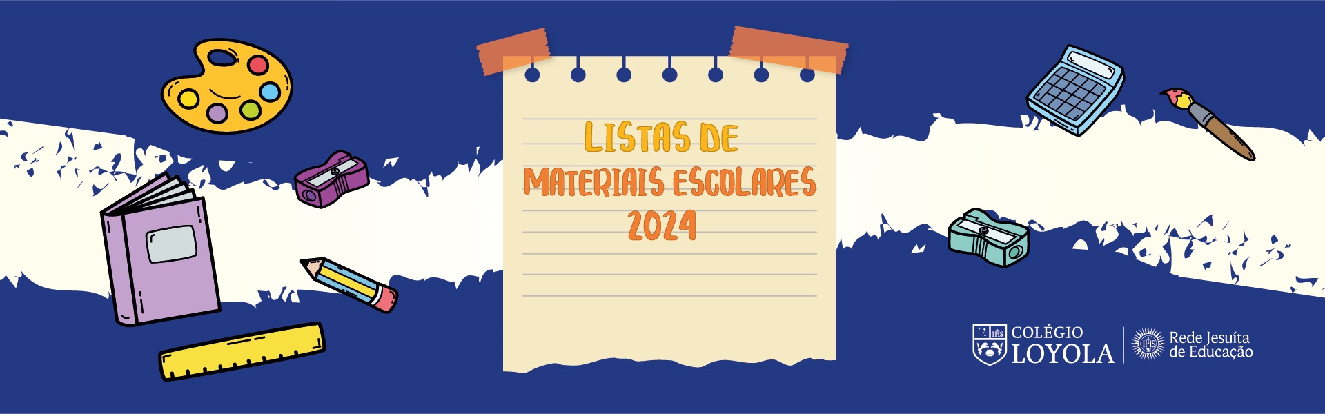 Listas de Materiais Escolares 2024