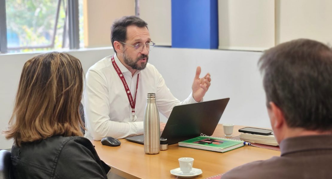 Tradição em inovar: visita de Fernando Guidini ao Loyola reforça compromissos da Rede