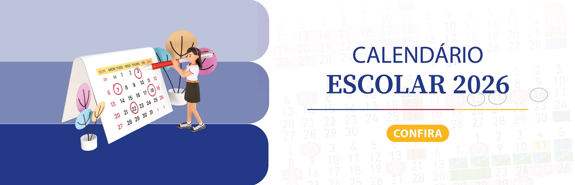 Calendário Escolar 2026